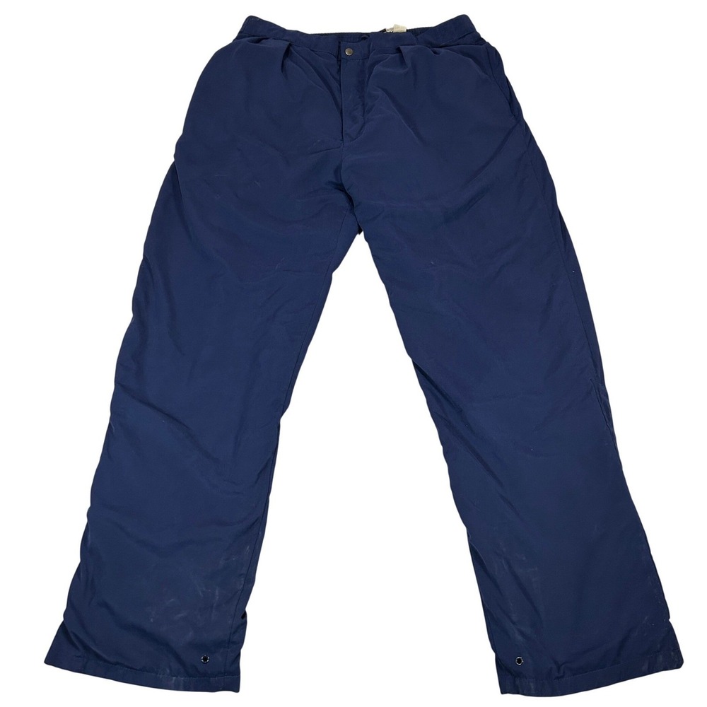 Tourney Gore-Tex Mens XL Navy Blue Waterproof Windproof Breathable Rain Pants